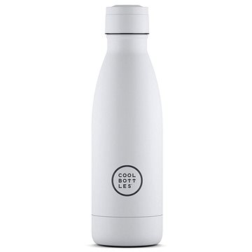 

Cool Bottles nerezová termolahev Mono White třívrstvá 350 ml