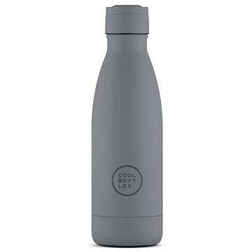 

Cool Bottles nerezová termolahev Pastel Grey třívrstvá 350 ml