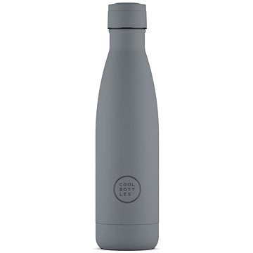 

Cool Bottles nerezová termolahev Pastel Grey třívrstvá 500 ml