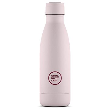 

Cool Bottles nerezová termolahev Pastel Pink třívrstvá 350 ml