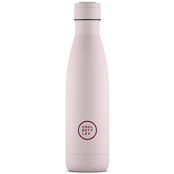 

Cool Bottles nerezová termolahev Pastel Pink třívrstvá 500 ml