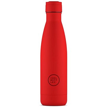 

Cool Bottles nerezová termolahev Vivid Red třívrstvá 500 ml