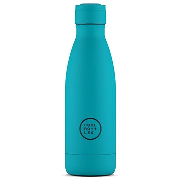 

Cool Bottles nerezová termolahev Vivid Turquoise třívrstvá 350 ml