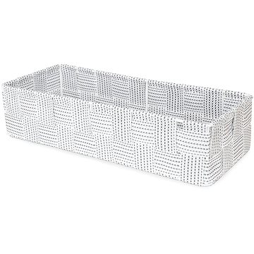 

Compactor Úložný organizér do zásuvky Toronto - košík L, 30 x 12 x 7 cm, bílo-šedý