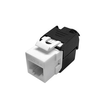 

CTnet keystone UTP RJ45 cat.6 beznástrojový, bílý