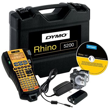 

DYMO Rhino 5200 průmyslový - kufříková sada S0841400