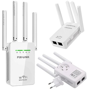 

Verk Rozšiřovač Wi-Fi signálu s rychlostí až 300 Mbps bílý