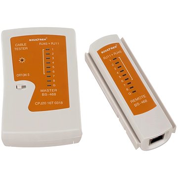 

Bigstren 22166 Kabelový tester RJ11, RJ45, LED kontrola