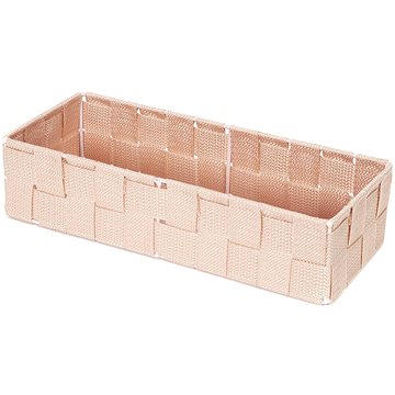 

Compactor Úložný organizér do zásuvky Compactor TEX - košík L, 30 x 12 x 7 cm, růžový