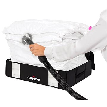 

Compactor 3D Black Edition L 145 L vakuový úložný box s pouzdrem - 50 x 65 x 15,5 cm