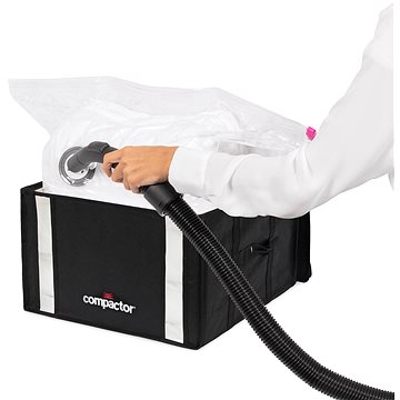 

Compactor 3D Black Edition M 125 L vakuový úložný box s pouzdrem - 42 x 40 x 25 cm