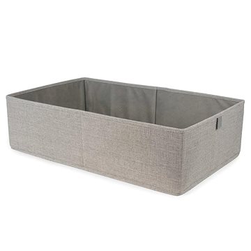 

Compactor úložný box Oxford 36 × 56 × 16,5 cm, polyester, šedo-béžový