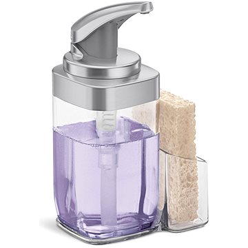 

Simplehuman Dávkovač mýdla a mycího prostředku na nádobí , 650 ml, kartáčovaný nikl