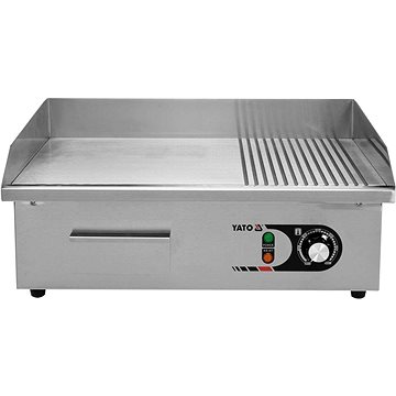 

YATO Grilovací deska drážka/hladká 3000W 550mm