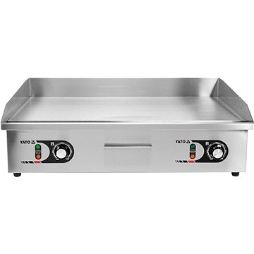 

YATO Grilovací deska hladká 2x2200W 730mm