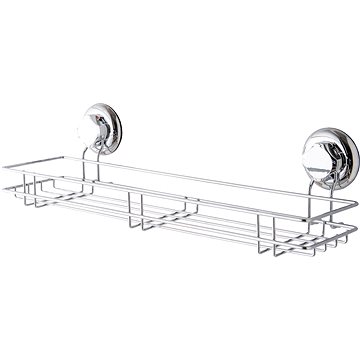 

COMPACTOR Polička pod zrcadlo bez vrtání, 12 × 46,5 × 14,1 cm