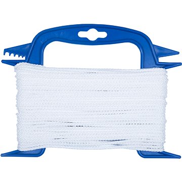 

CONNEX PP pletené lano 8pramenné, 3 mm × 20 m, bílá, navíječ