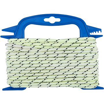 

CONNEX PP pletené lano 16pramenné, 4 mm × 20 m, zelená florescentní, navíječ