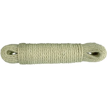 

CONNEX Sisalové víceúčelové stáčené lano 4 mm × 20 m, přírodní barva
