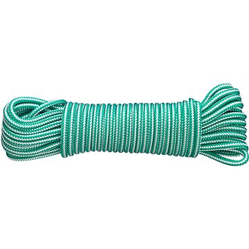 

CONNEX PP pletené lano 8pramenné, 4 mm × 20 m, bílá/zelená
