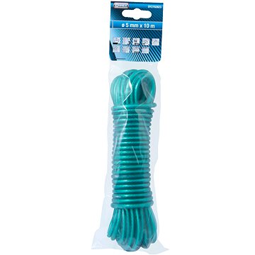 

CONNEX PP stáčené lano 3pramenné, plast. povrch, 5 mm × 10 m, zelená