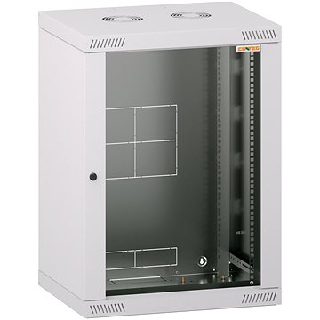 

Conteg RQN-15-60/45 - 19" nástěnný rozvaděč 15U, 572 × 450 mm, šedý