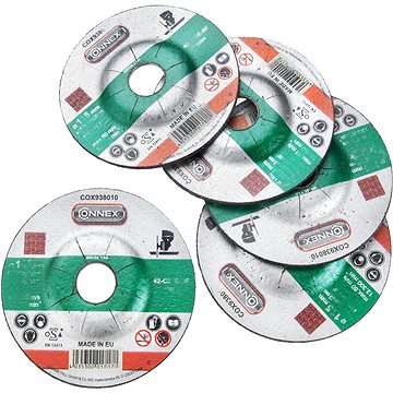 

CONNEX Sada řezných kotoučů kámen 125 mm, 5 ks, tloušťka 2,5 mm