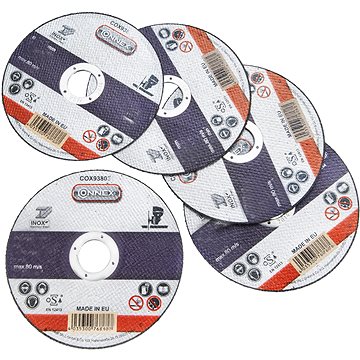 

CONNEX Řezný kotouč nerez 230 mm, 5 ks, tloušťka 1,9 mm
