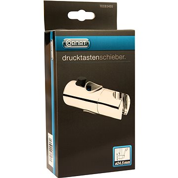 

CORNAT Držák sprchy 24,5 mm, s tlačítkem, chrom