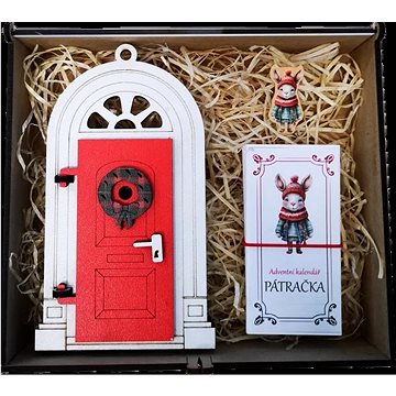 

Coolkousky adventní kalendář, pátračka pro děti - červené dveře