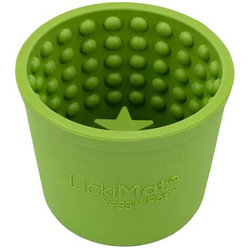

LickiMat Yoggie Pot lízací kelímek zelený