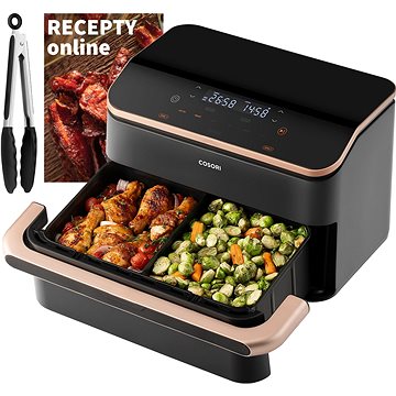 

Cosori TF101S Dual Blaze TwinFry - 10l modulární koš + kleště
