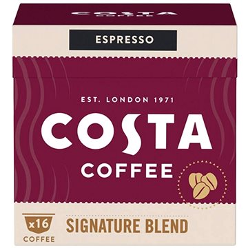 Costa Coffee Signature Blend Espresso 16 porcí - kompatibilní s kávovary Nescafé® Dolce Gusto - Kávové kapsle