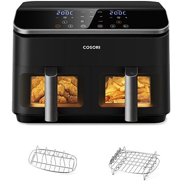 

Cosori Dual Basket 8.5L + 5 × špíz a rošt