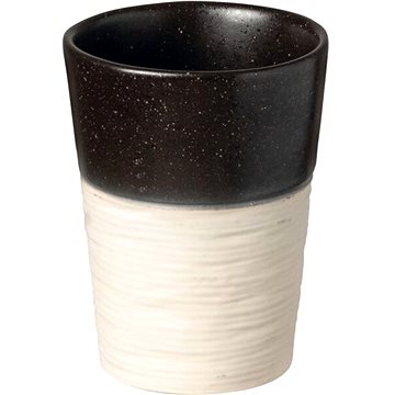 

Costa Nova Hrnek bez ucha Notos 120 ml, pískový / černý, 6 ks