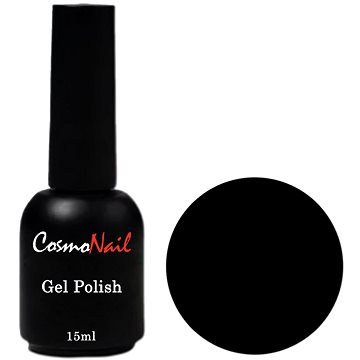 

Cosmonail gel polish Pure black, 8 ml