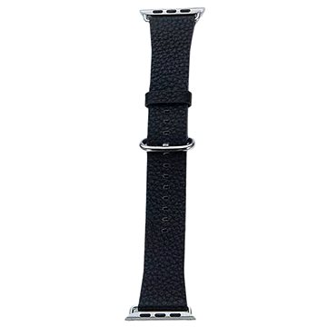 COTEetCI kožený řemínek pro Apple Watch 38 / 40 / 41 mm černý - Řemínek