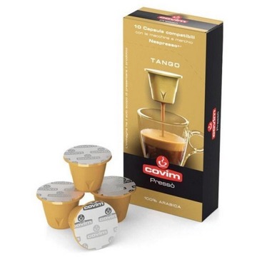 

Covim Nespresso Tango, 10 porcí