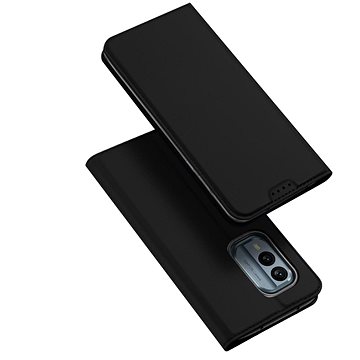 DUX DUCIS Skin Pro knížkové kožené pouzdro na Nokia X30, černé