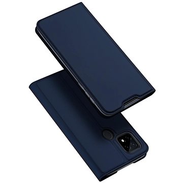 

DUX DUCIS Skin Pro knížkové kožené pouzdro na Realme C21, černé