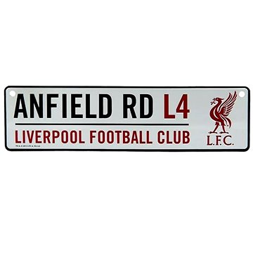 

Liverpool FC: Anfield RD - cedule na zeď