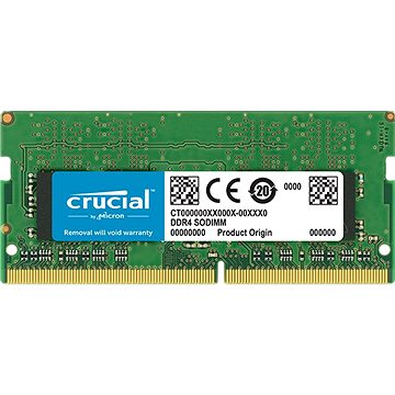 Crucial SO-DIMM 4GB DDR4 2666MHz CL19 Single Ranked - Operační paměť
