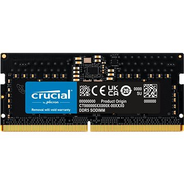 

Crucial SO-DIMM 8GB DDR5 4800MHz CL40