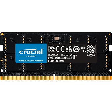 

Crucial SO-DIMM 32GB DDR5 4800MHz CL40