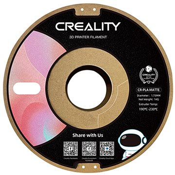 

Creality CR-PLA 1kg Matte Black