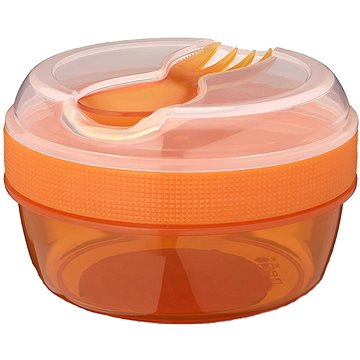 

Carl Oscar Nice Cup - svačinový box s chladicí vložkou, oranžová
