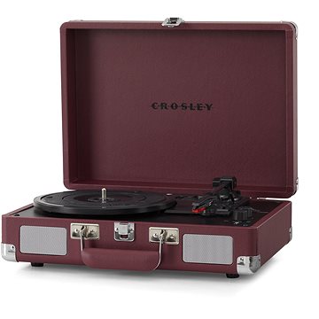 Crosley Cruiser Plus - Burgundy - Gramofon
