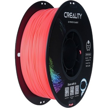 Creality 1.75mm PLA black neutral tray 1kg Fluorescenční červená