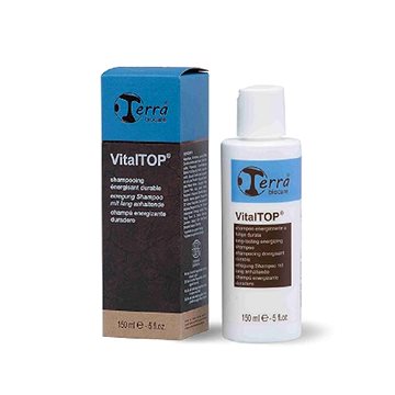 Terra BioCare VitalTOP - Long lasting šampon: energizující s dlouhotrvajícím účinkem, 150 ml - Šampon