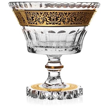 

Bohemia Crystal Ručně broušená mísa na noze Cipísek Romantic 205mm